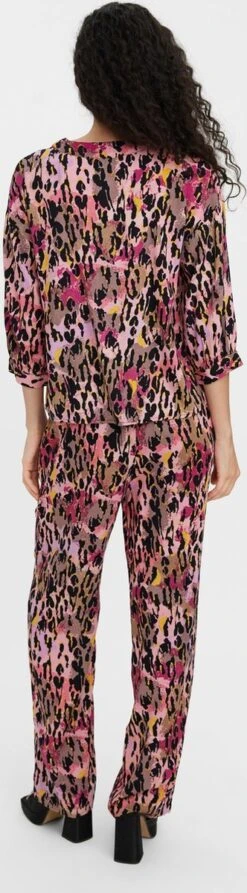 VERO MODA VMJAWI 3/4 V-NECK TOP WVN BTQ Dames Top - Maat L -Vrouwelijke Couture 332x1200