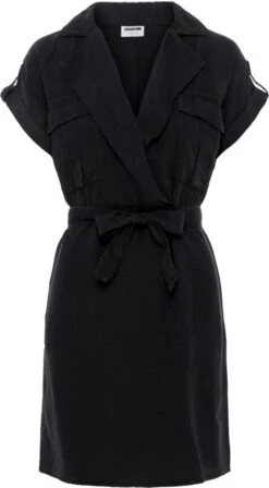 Noisy May NMVERA S/S ENDI TENCEL DRESS BG NOOS Dames Jurk - Maat S