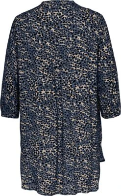 ONLY CARMAKOMA CARLOLLIEMMA TUNDRA 3/4 TUNIC AOP BF Dames Top - Maat 48 -Vrouwelijke Couture 745x1200