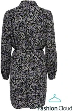 ONLY ONLNOVA LUX L/S SHIRT DRESS AOP PTM Dames Jurk - Maat M -Vrouwelijke Couture 785x1200