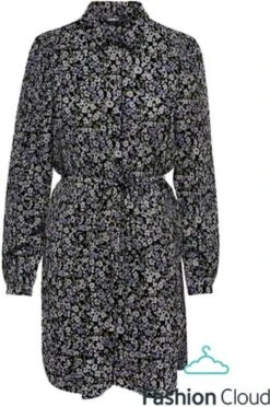 ONLY ONLNOVA LUX L/S SHIRT DRESS AOP PTM Dames Jurk - Maat M -Vrouwelijke Couture 796x1200 1
