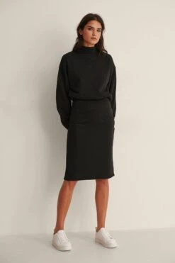 NA-KD Basic Midi Skirt Dames Skirts - Maat X-Small