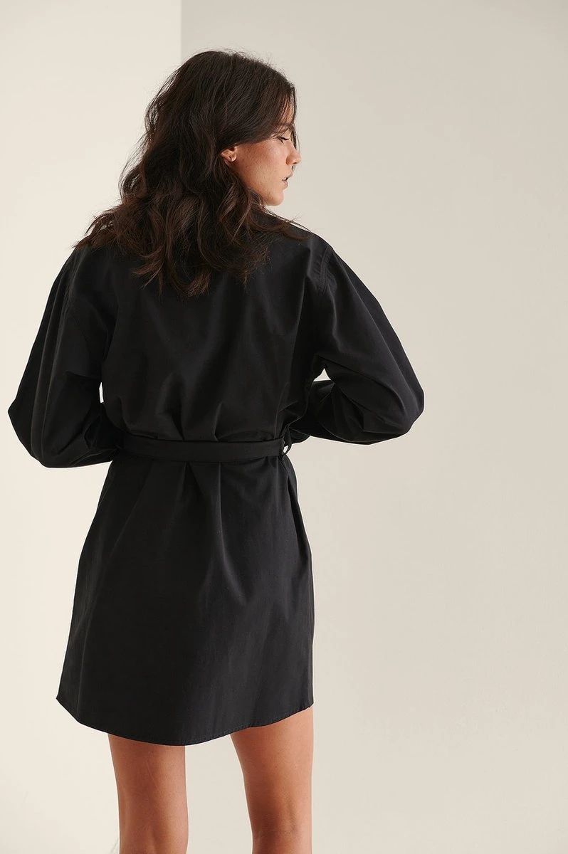 Na-kd Overhemdjurk Met Riem- Maat EU 36 2 Na-kd Overhemdjurk Met Riem- Maat EU 36 - Afbeelding 2