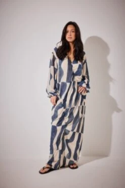 NA-KD Ruched Front Maxi Dress Dames Jurk - Maat 36