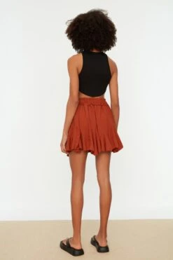 Trendyol Vrouwen Mini Hoge Taille Schaatser Rok -Vrouwelijke Couture 800x1200 394