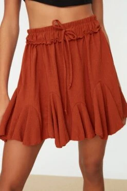 Trendyol Vrouwen Mini Hoge Taille Schaatser Rok -Vrouwelijke Couture 800x1200 395