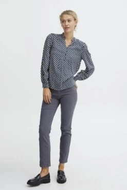 B.young BYJOSA VNECK BLOUSE Dames Top - Maat 36 -Vrouwelijke Couture 800x1200 5