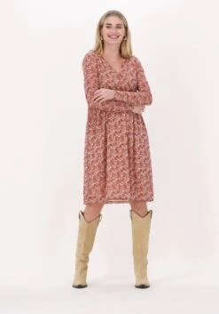 Na-kd Recycled Wrap Mesh Dress Jurken Dames - Rok - Jurk - Roze - Maat 36