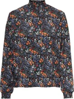 ONLY ONLOVA L/S HIGHNECK TOP CS JRS Dames T-shirts - Maat S