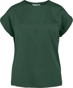 EVOKED VILA VIELLETTE S/S SATIN TOP/SU/CUR - FAV Dames Top - Maat 50